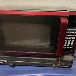 Red Microwave 