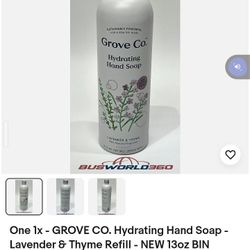 GROVE CO: Ultimate Dish Soap Refill Lavender Thyme 2x, 32 fo