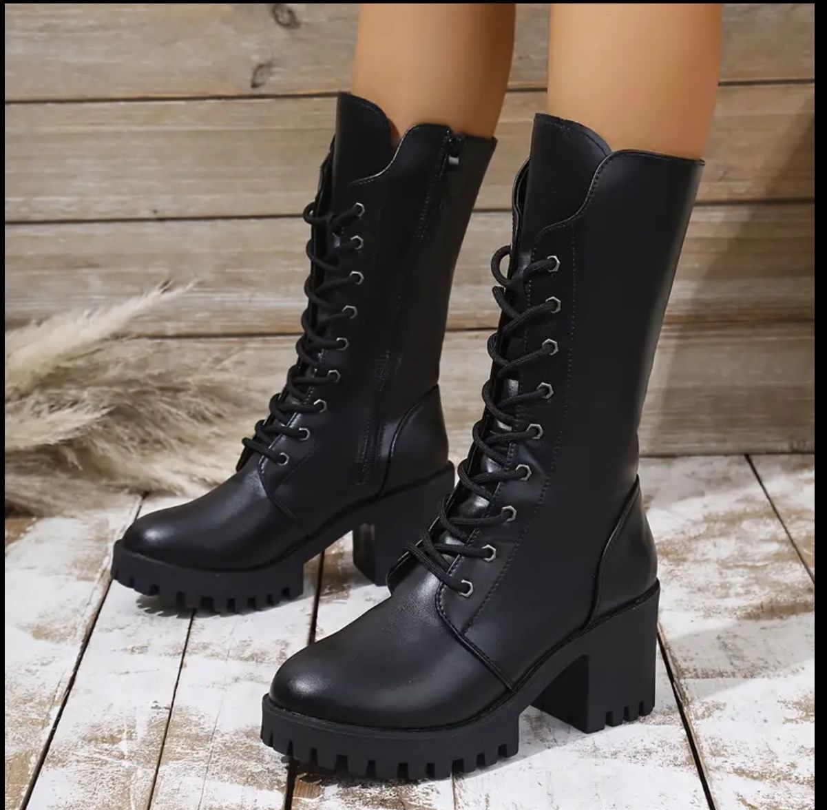 MID-CALF BOOTS / BOTAS MEDIA CAÑA