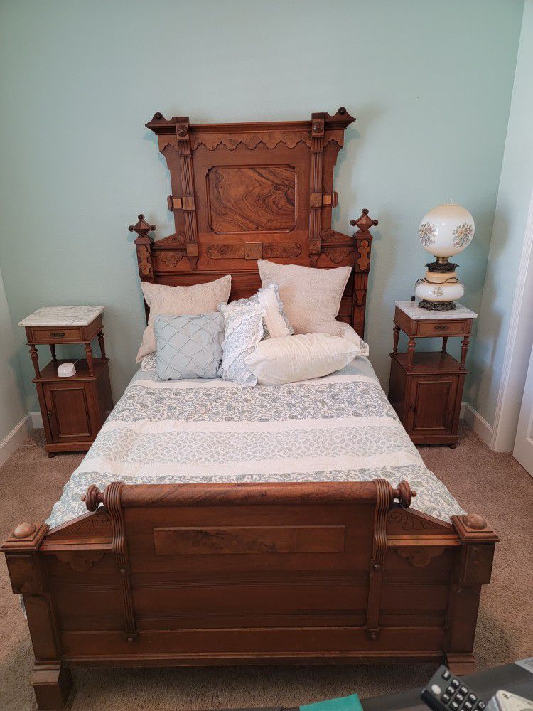 Antique 4 Piece Bedroom Set. Circa 1880