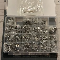 DYWISHKEY 1220 PCS M2 M3 M4 M5, 304 Stainless Steel Hex Button Head Cap Bolts...