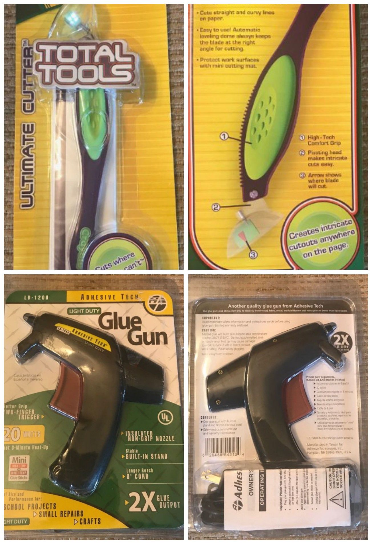 Glue Gun & Crayola Cutter 6+