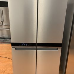 36” French Door -Fridge- 19.4 Cu Ft - Ice Bin + Gallon Storage - Same Day Delivery 