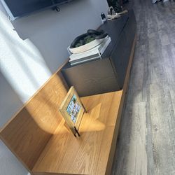 Expandable TV Stand w/ Storage Drawers