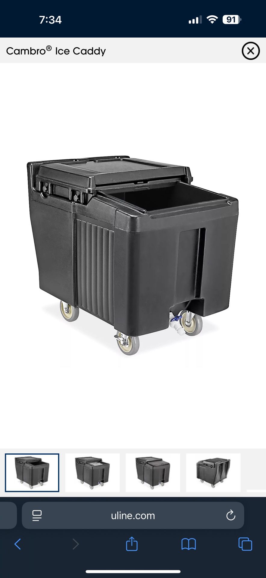Cambro Ice Bin
