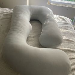 Light Blue Mom Cozy Pregnancy Pillow