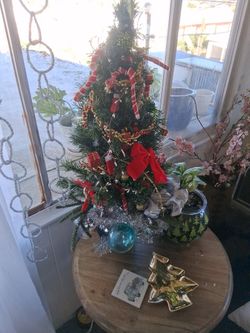 Decorated Fiver Optic Tree