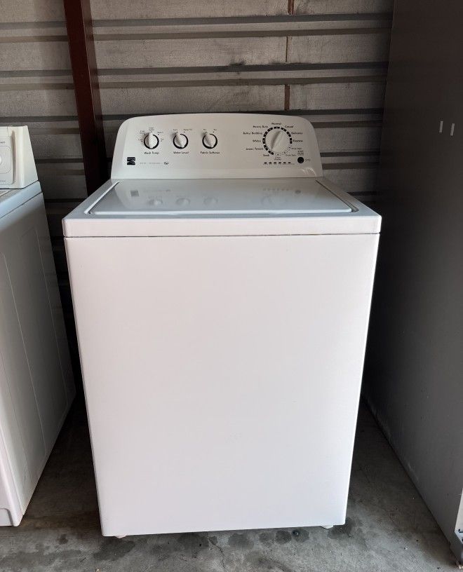 White Kenmore Washer