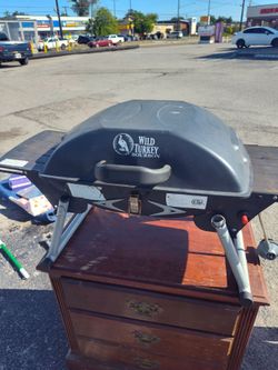 Wild Turkey Bourbon Portable Propane Grill