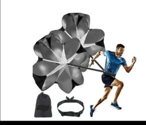 Running Speed Training, 2 Umbrella Chute 56 Inch Black