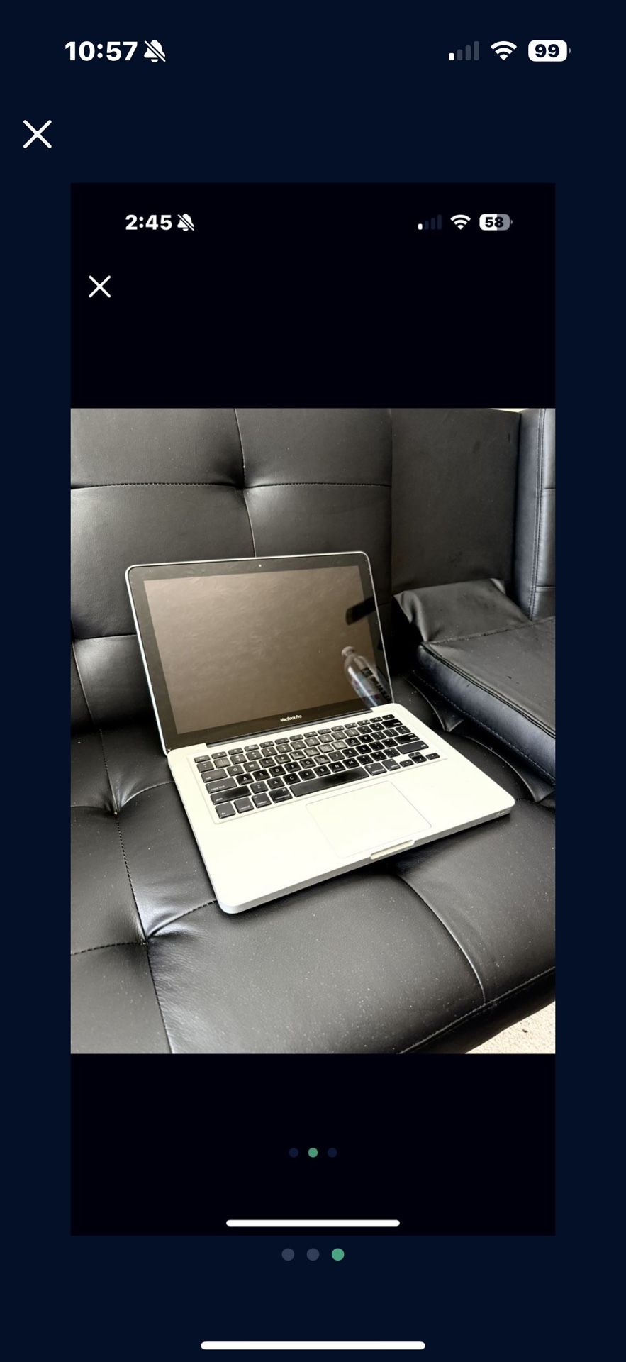 MacBook Pro 2011 13-Inch (NEEDS SOFTWARE)