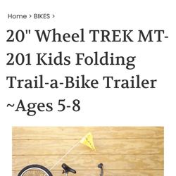 Trek Bike Trailer