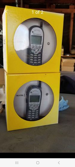 Vintage phones new in box