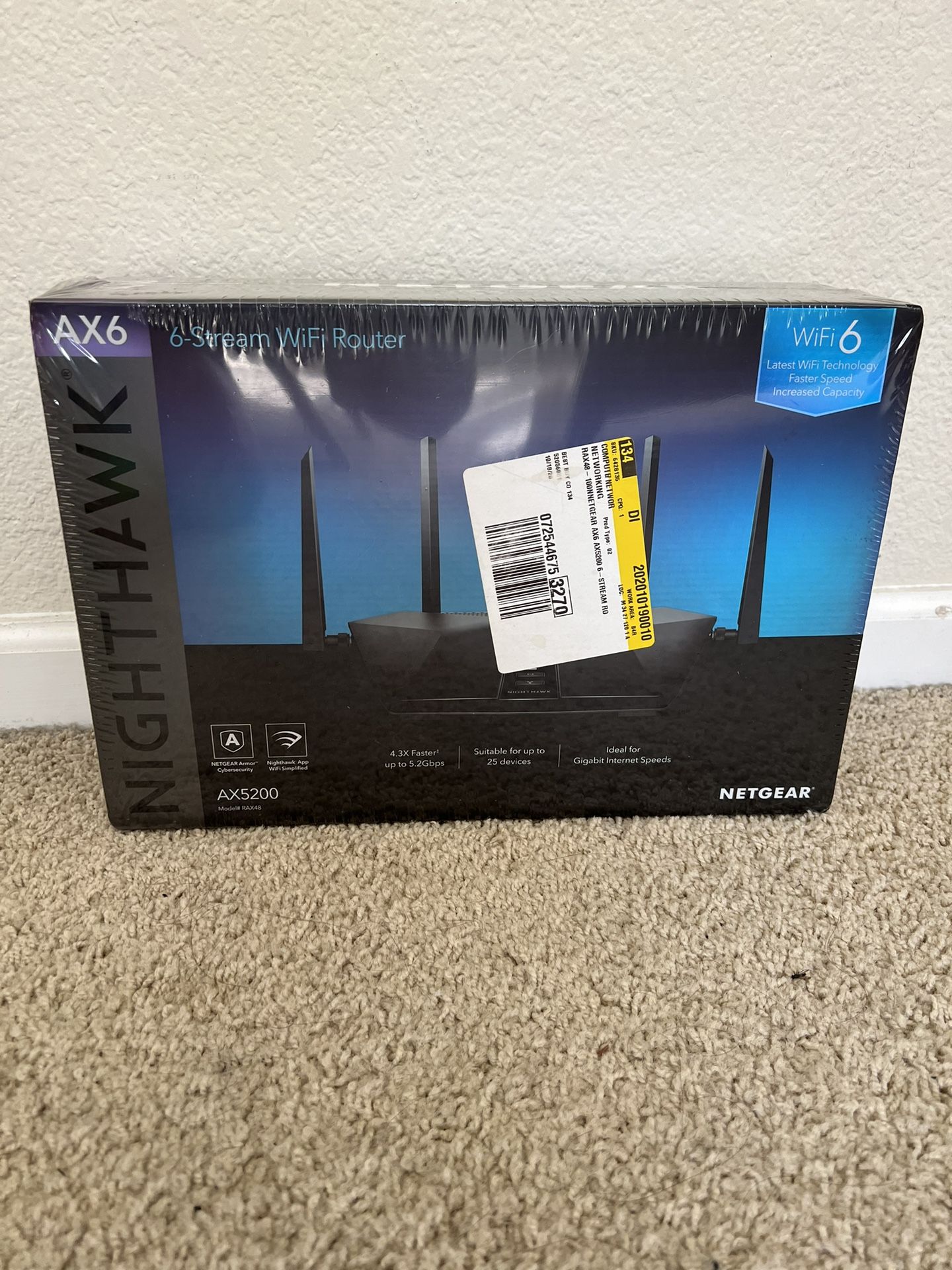 WiFi Router NETGEAR Nighthawk. Brand New โ Sealed Box