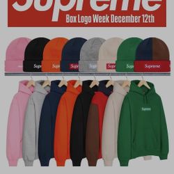 Brand New In Hand Box Logo Hoodie 