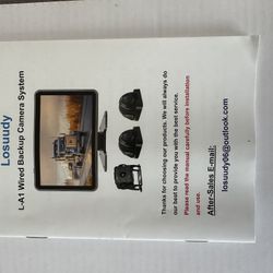 10.1 Wired Backup Camera System 