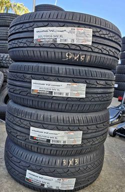 205/55R16 Hankook Ventus V2 Set Of 4 New Tires