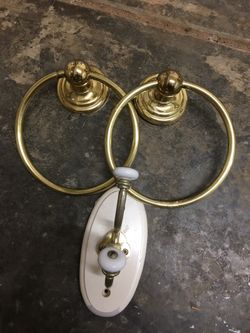 Towel rings and clothes hook