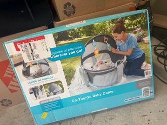 Fisher-Price On-the-Go Infant Dome Portable Bassinet and Play Space