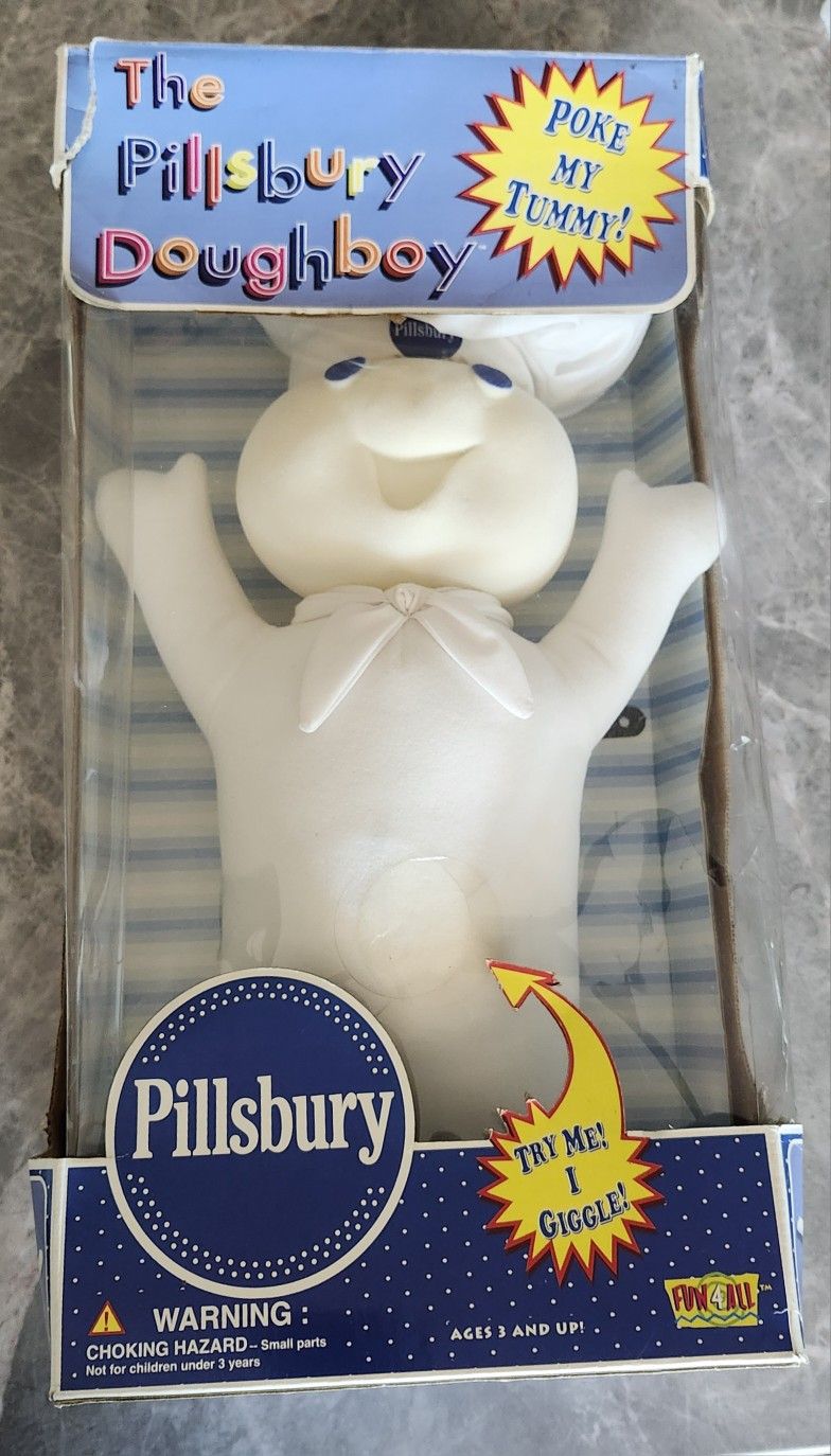 The Pillsbury Doughboy Poke My Tummy Giggler 1997