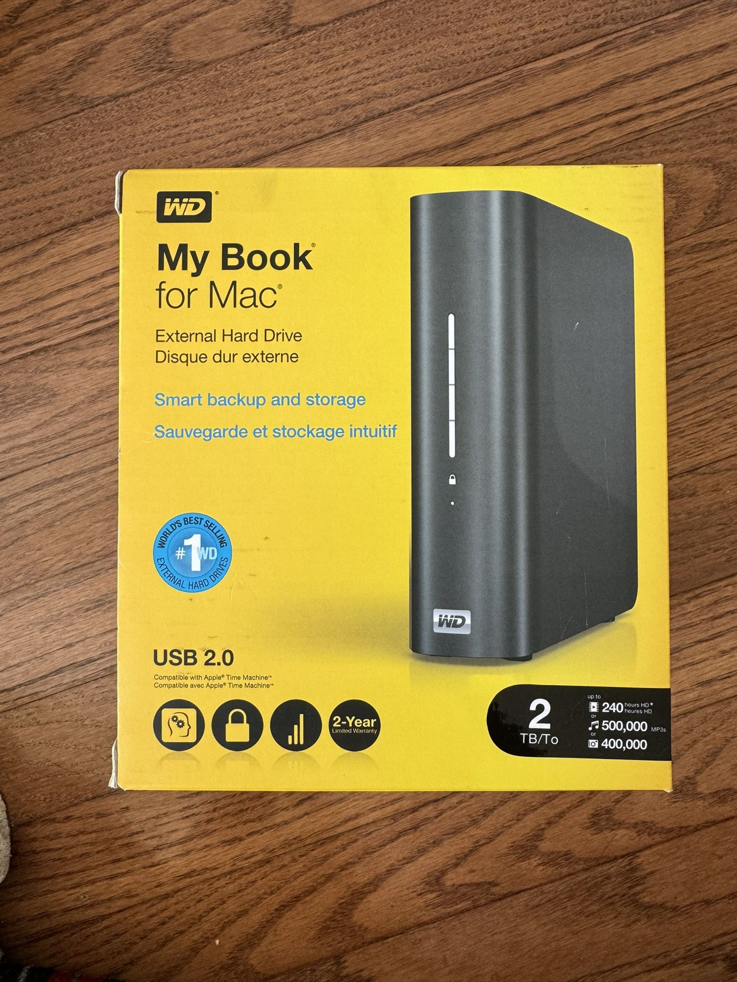 New Western Digital Hard Drive 2TB