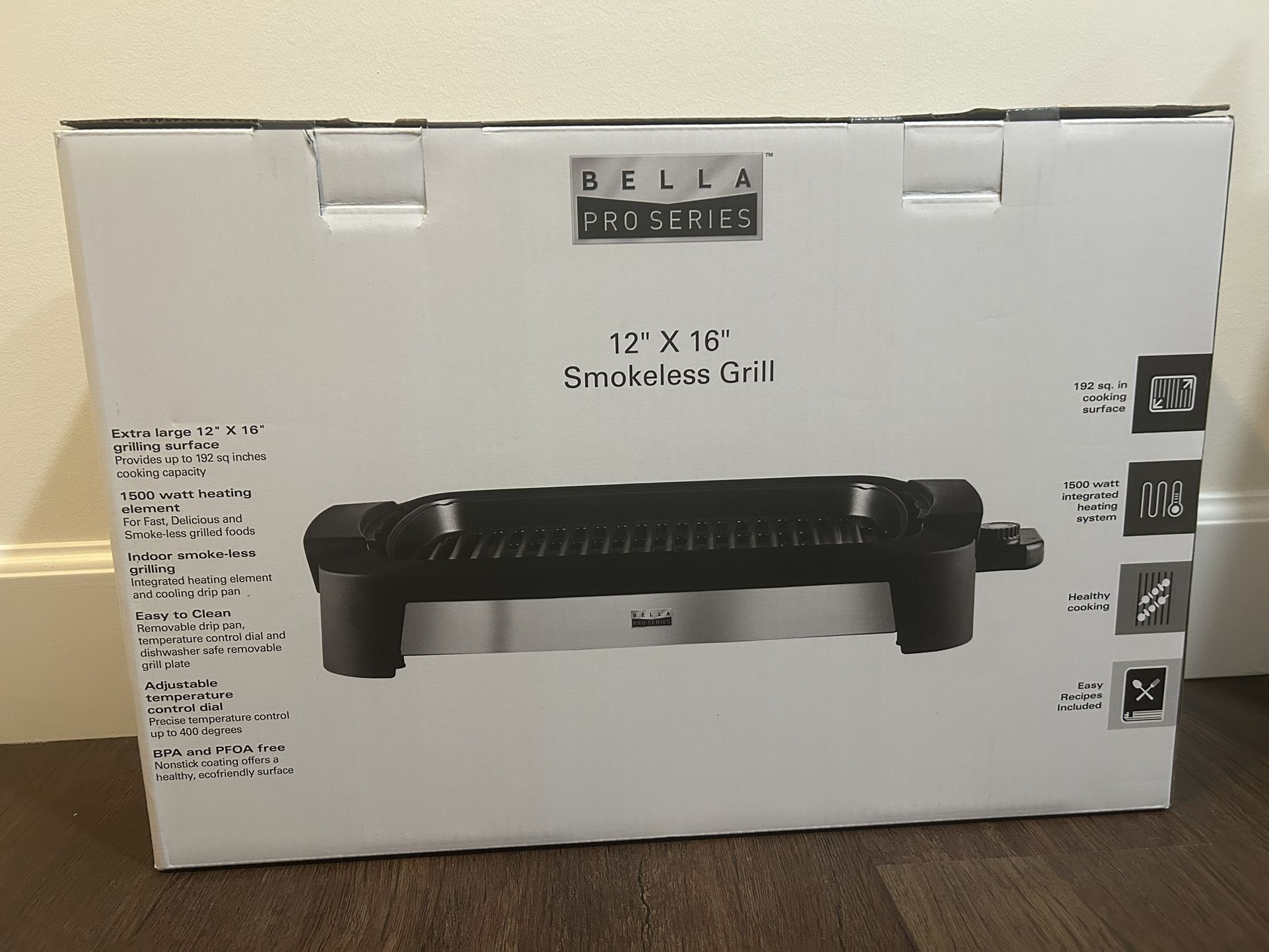 Bella Pro Series 12*16 Smokeless Grill,All Products : American Fashion Style Bags On Sale