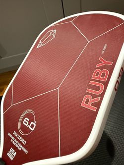 Six Zero Ruby 16mm Pickleball Paddle