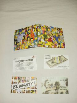 Simpsons addition Mighty wallet