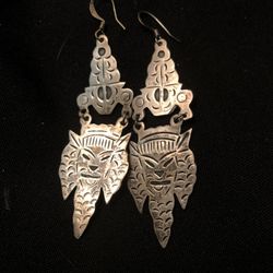 925 Mexico Silver Earrings 