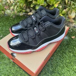 Jordan Retro 11 Low Bred Playoff Size 12