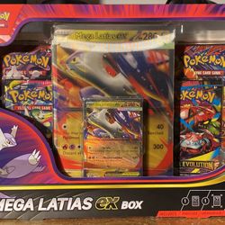 Pokémon Mega Latias ex Box