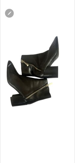 Aldo Black Booties Women Size 7.5