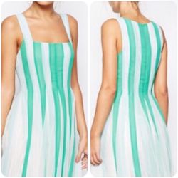 ASOS Green Ribbon and Tulle Dress