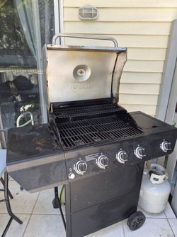 BBQ grill propane gas