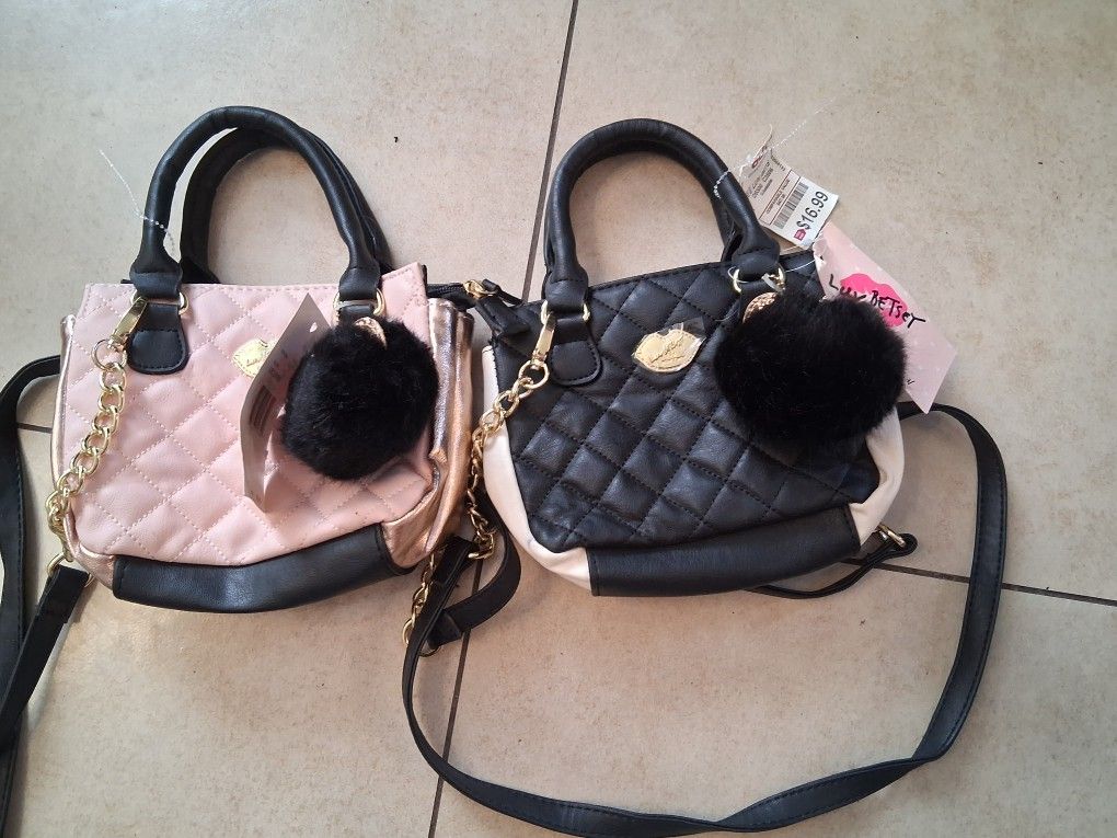 2 Betsey Johnson Purses With Tags