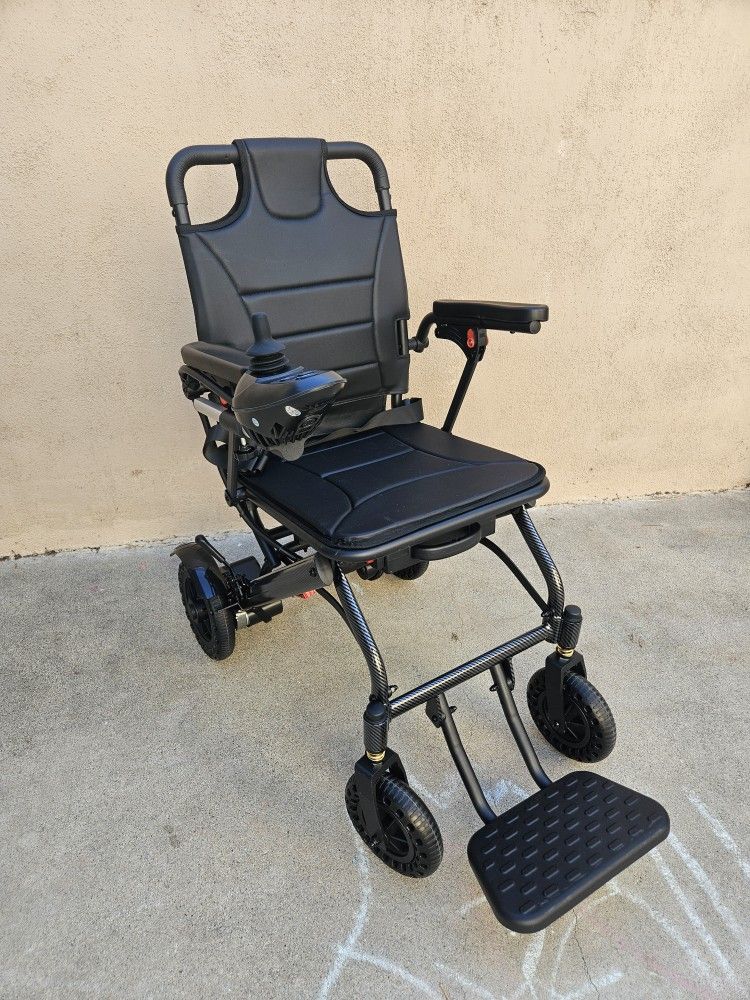 Foldable Ultra Lightweight Electric Wheelchair 35 Lb