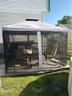 Re: gazebo frame, top cover, and complete screen