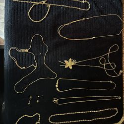 Lot Of 2,500 Pieces of  new Aurum Clad Gold Plated Jewelry