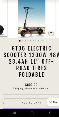 Gto6 electric scooter
