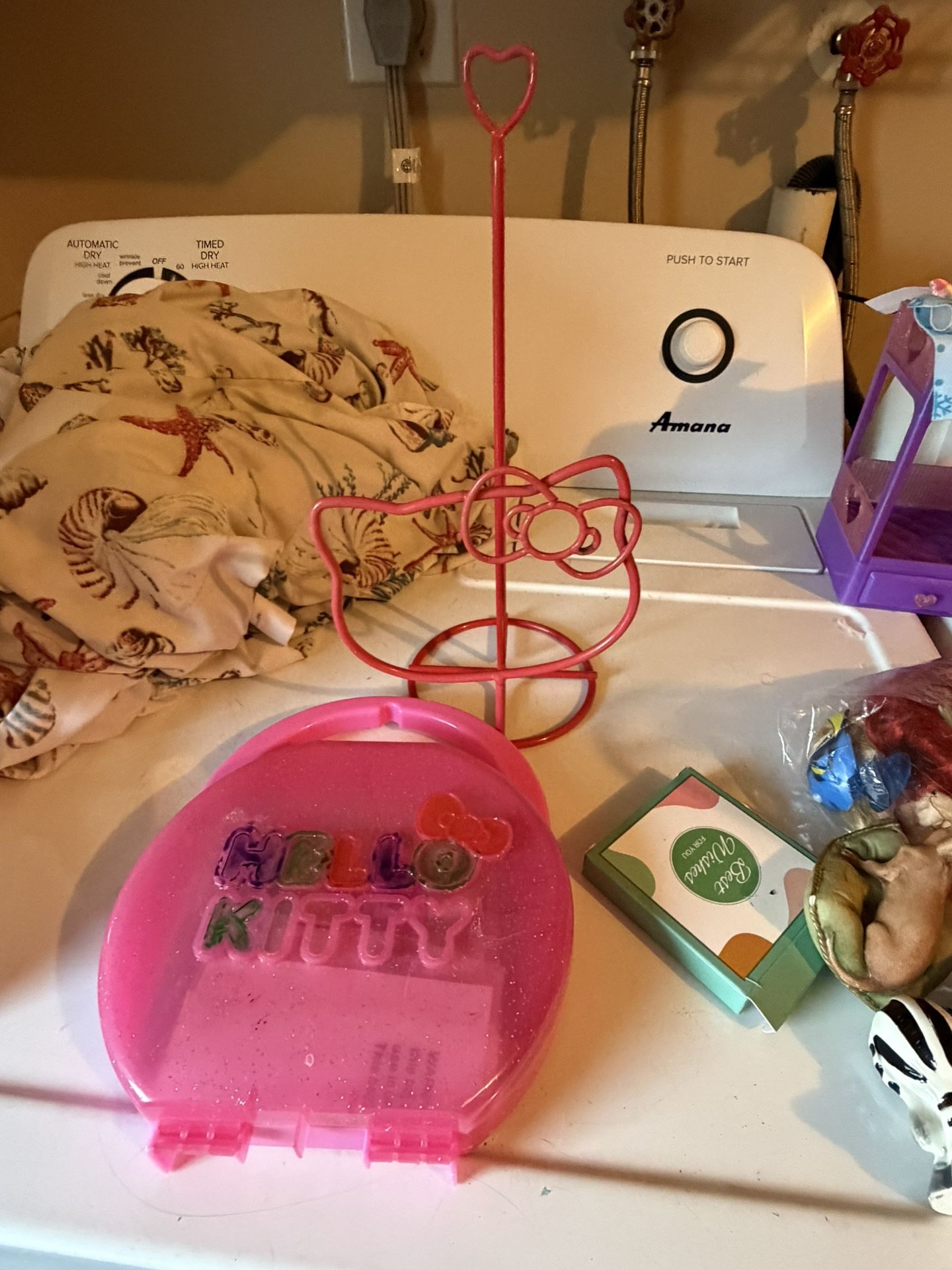 Hello Kitty, New Makeup Kit And Paper Towel Holder