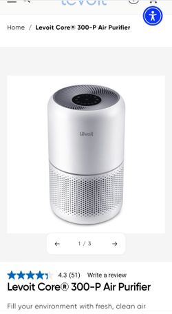 Levoit core 300 p air purifier