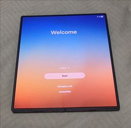 Unlocked samsung galaxy fold 6 512GB Blue