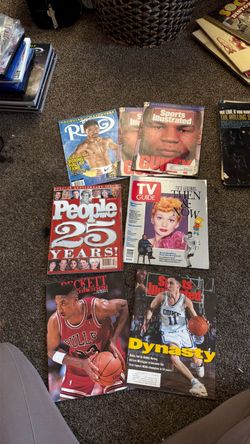 Vintage Sports & Pop Culture Magazine Lot