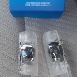 2Pcs Car Door Logo Projector LED Ghost Shadow Light For Infiniti