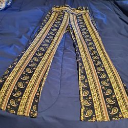 2 Girl Teen L Flare Leggins