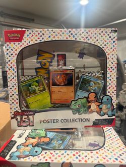 Pokemon 151 Poster Collection box
