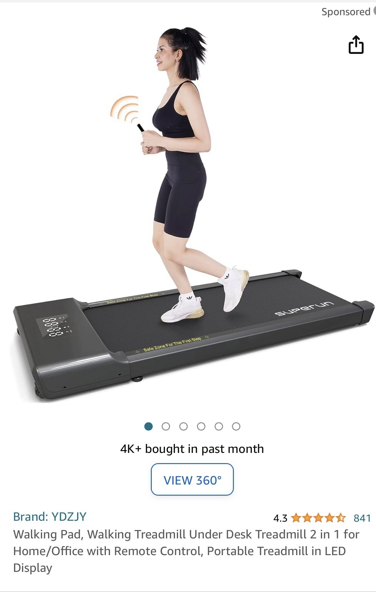 1st Gen Star Power Treadmill With Remote BA01 New Still Factory Sealed Box