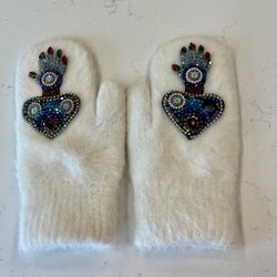 Holiday Blinged Mittens 