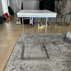 Marble Topped End Table 