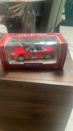 WELLY PORSCHE BOXSTER 1:24